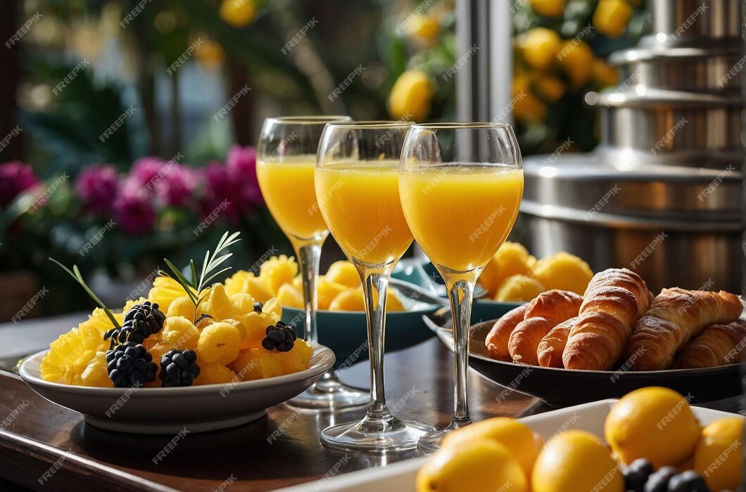 Who Doesn't Love a Good Mimosa Brunch Bar?