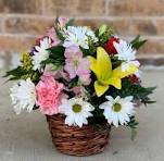 Flower Arranging - Create a Spring Basket!